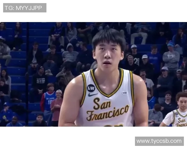 王俊杰状态平平旧金山大学遭遇失利6投仅2中贡献7分3篮板2助攻